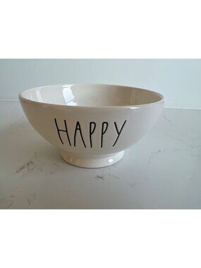 Rae Dunn Artisan Collection Ceramic Ice Cream Bowls Set Of 6